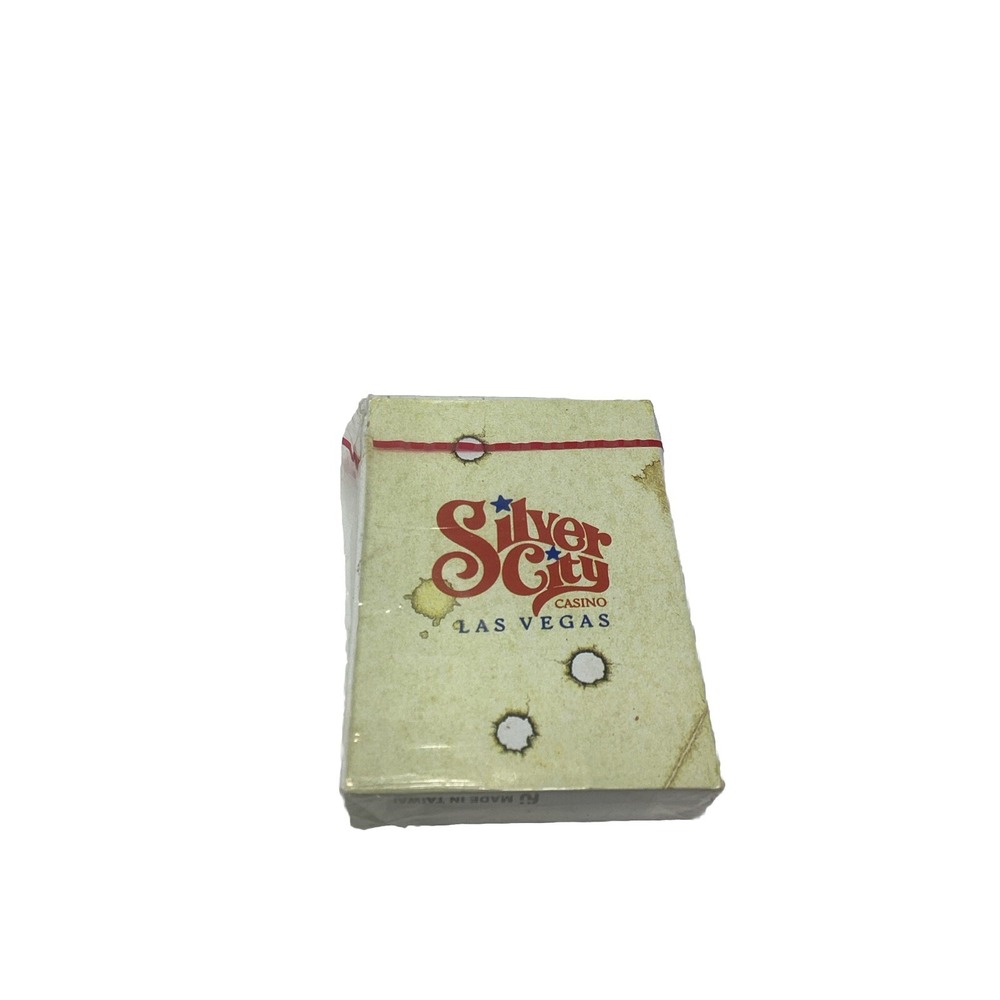 Playing Cards, Sealed Deck, Silver City Casino Las Vegas